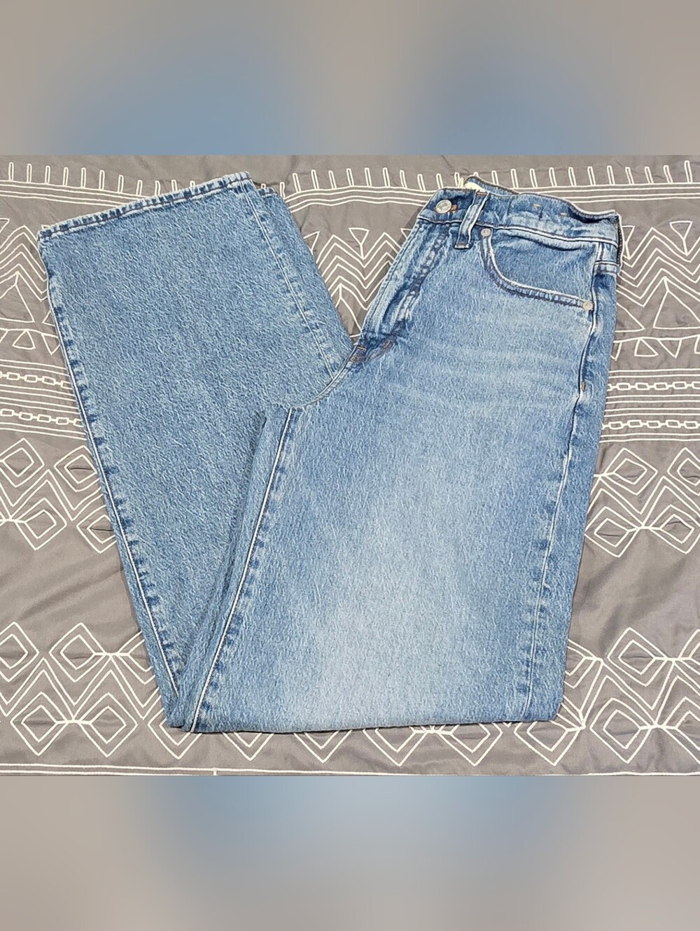 Madewell The Perfect Vintage Wide Leg Jeans Size 27Tall